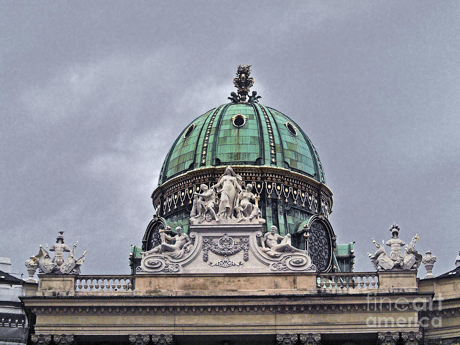 Hofburg Photograph - Vienna austria #2 by Howard Stapleton