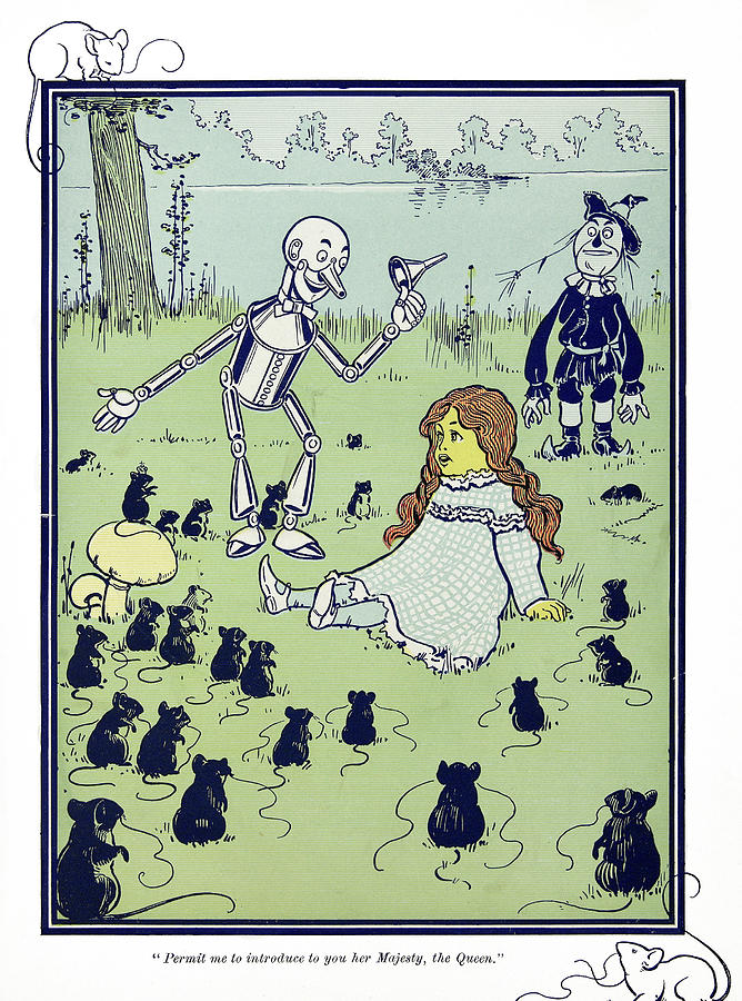 Wizard Of Oz, 1900 #14 Drawing by Granger