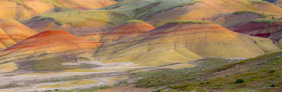 140429A-281 Painted Hills at Sunset Photograph by Albert Seger
