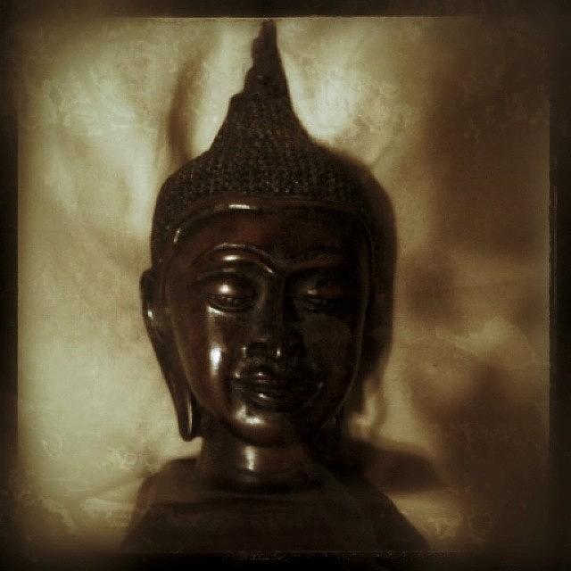 Buddha Photograph - Instagram Photo #1 by Marigan OMalley-Posada