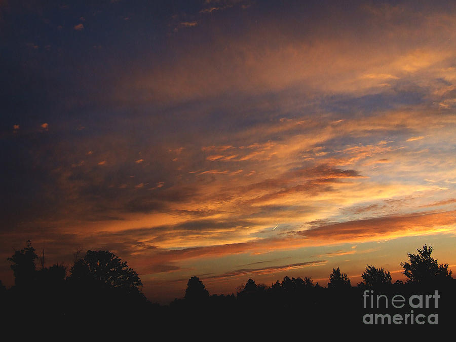 Beautiful Sunset Photograph - 143a Ams by Scott Bennett