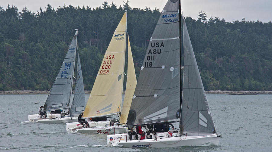 Whidbey Photograph - Whidbey Island Race Week #144 by Steven Lapkin