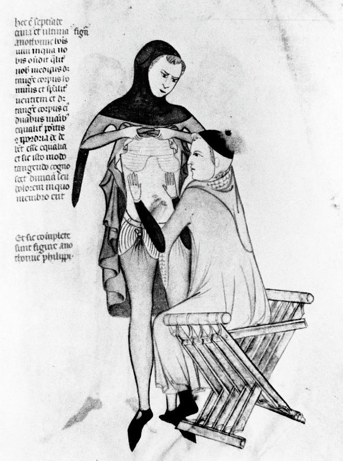 14th Century Medical Examination Photograph by Science Photo Library