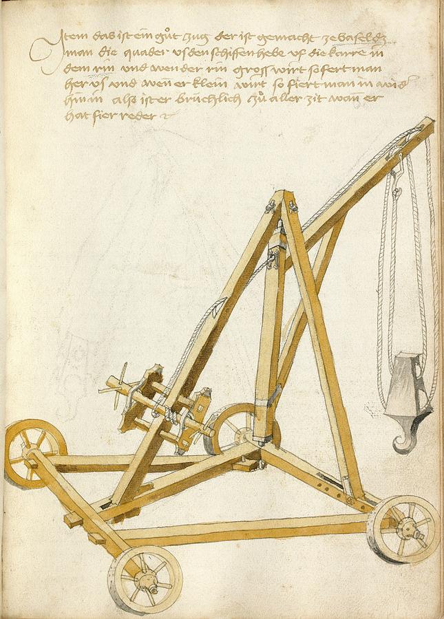 14th Century Military Equipment Photograph by Scientific, Historical, And Didactic Manuscripts/bellifortis/new York Public Library