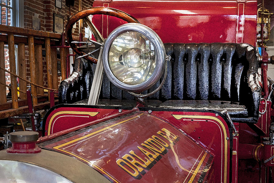 1915 LaFrance Fire Engine #15 Photograph by Rich Franco