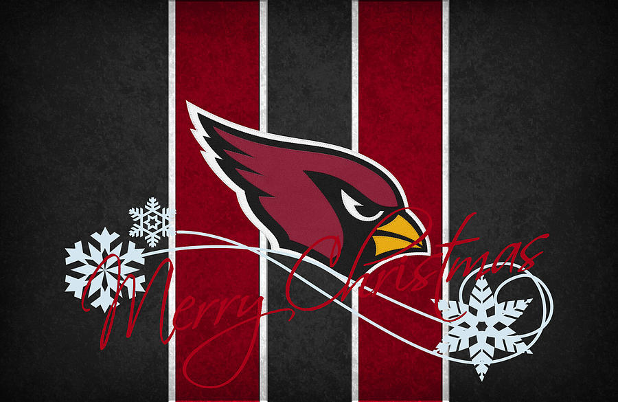 Arizona Cardinals Christmas Card Women's T-Shirt by Joe Hamilton