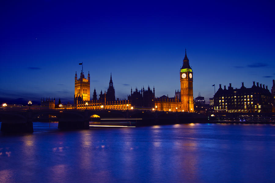 Big Ben And The Houses Of Parliament Photograph