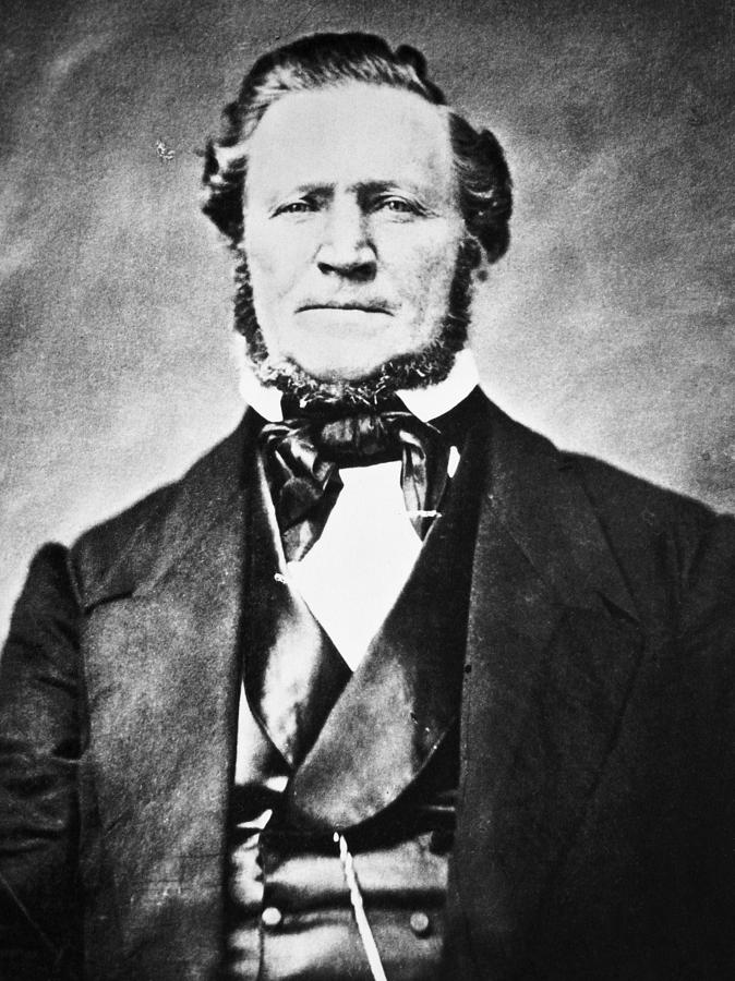 Brigham Young (1801-1877) Photograph by Granger - Pixels