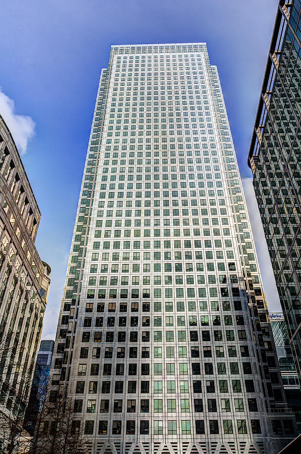 London Photograph - Canary Wharf Tower #15 by David Pyatt