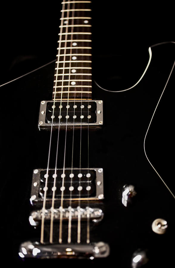 Electric Guitar Artistic #21 Photograph by Jani Bryson