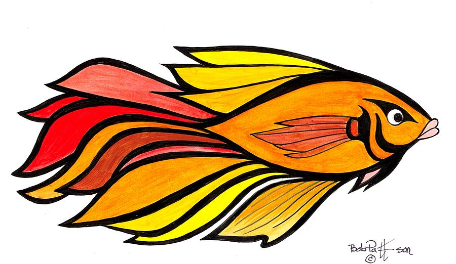 How to Draw a Tropical Fish