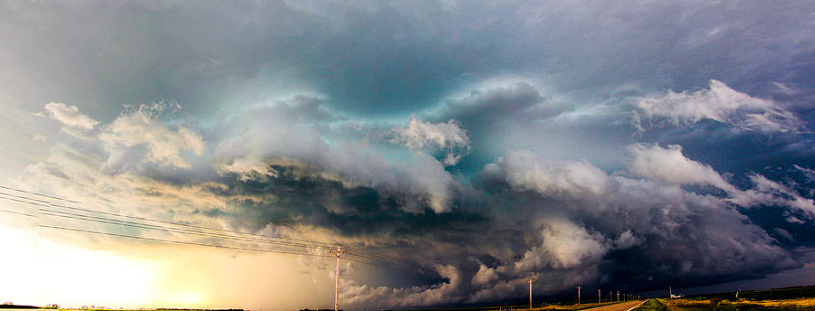 Industrial Light and Nebraska Thunderstorm Magic #24 Photograph by NebraskaSC