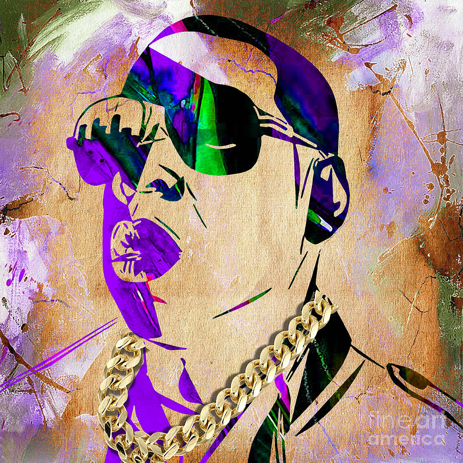 Cool Mixed Media - Jay Z Collection #14 by Marvin Blaine