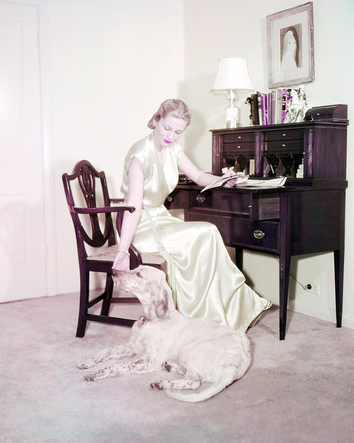 Joan Fontaine Photograph - Joan Fontaine #15 by Silver Screen