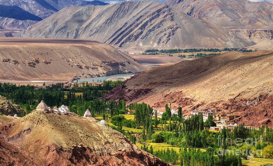 Nirvana Photograph - Landscape of Ladakh Jammu and Kashmir India #15 by Rudra Narayan  Mitra