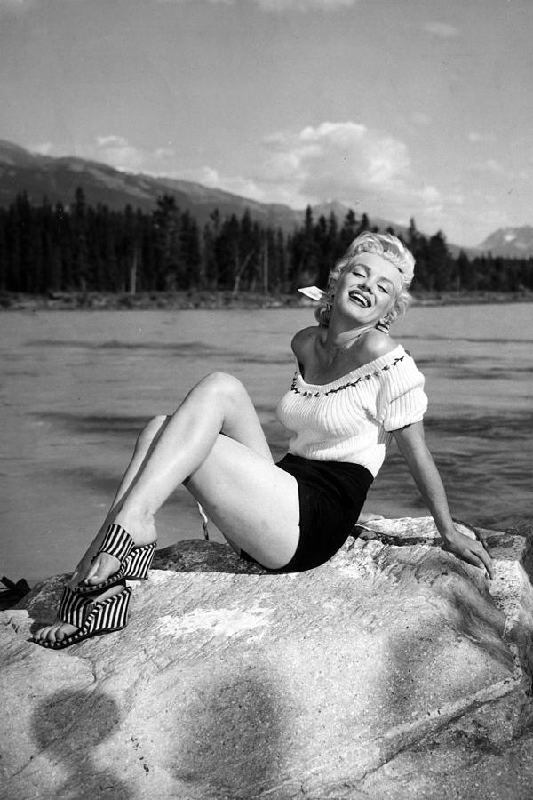 Tags Photograph - Marilyn Monroe  #16 by Kenword Maah