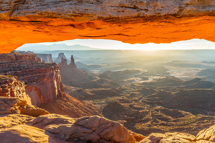 Mesa Arch Sunrise In Canyonlands National Park Photograph