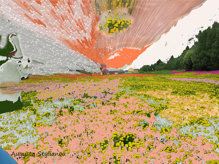 Norway Landscape #15 Digital Art by Augusta Stylianou