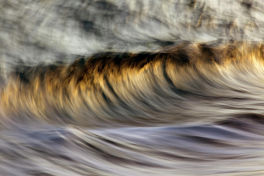 Ocean Wave Blurred By Motion  Hawaii #15 Photograph by Vince Cavataio