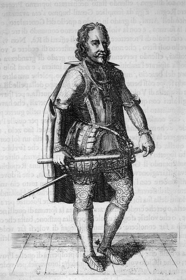 Oliver Cromwell Soldier, Statesman Drawing by Mary Evans Picture Library