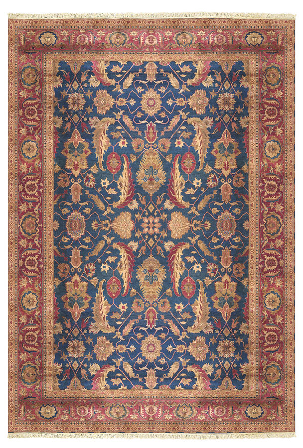 Persian Oriental Rug #15 Photograph by Inhauscreative