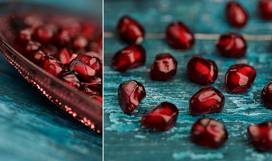 Fruit Photograph - Pomegranate #15 by Nailia Schwarz