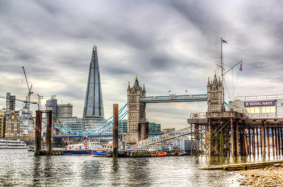 River Thames View Photograph by David Pyatt - Fine Art America