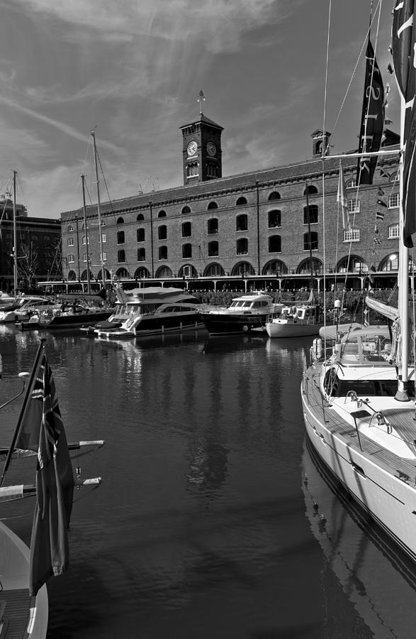 St Katherine Dock London Photograph by David Pyatt - Fine Art America