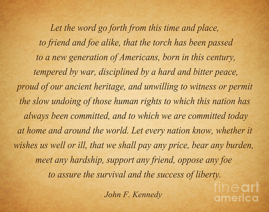 152- John F. Kennedy Photograph by Joseph Keane