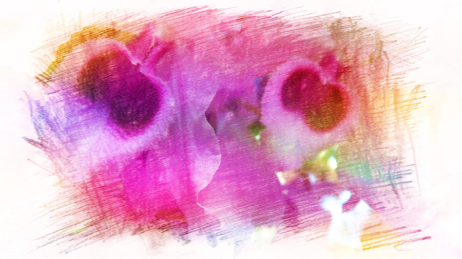 Orchids #156 Painting by Xueyin Chen
