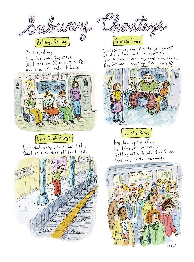 New Yorker June 1st, 2009 Drawing by Roz Chast