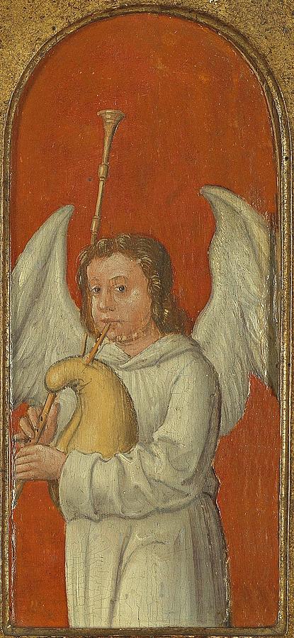 15th Century Angel Painting 6 Painting by Movie Poster Prints