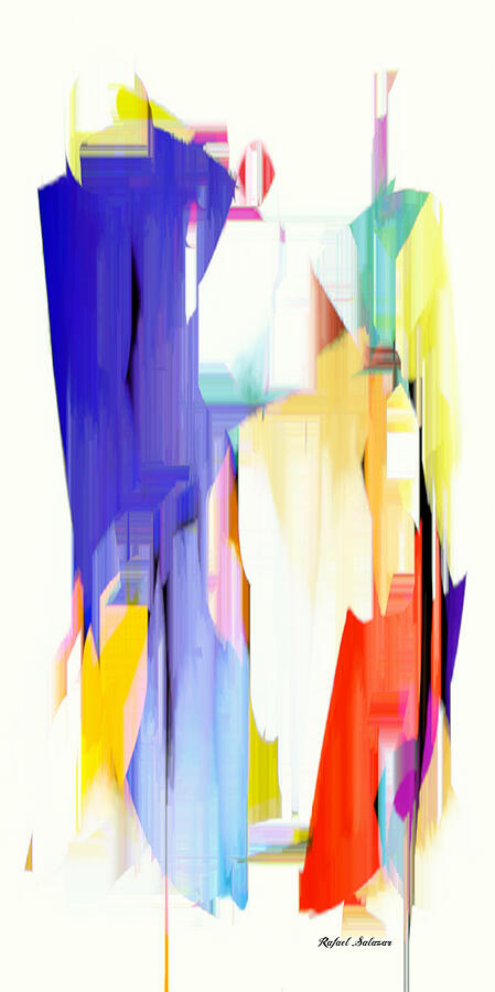 Abstract Series IV #16 Digital Art by Rafael Salazar