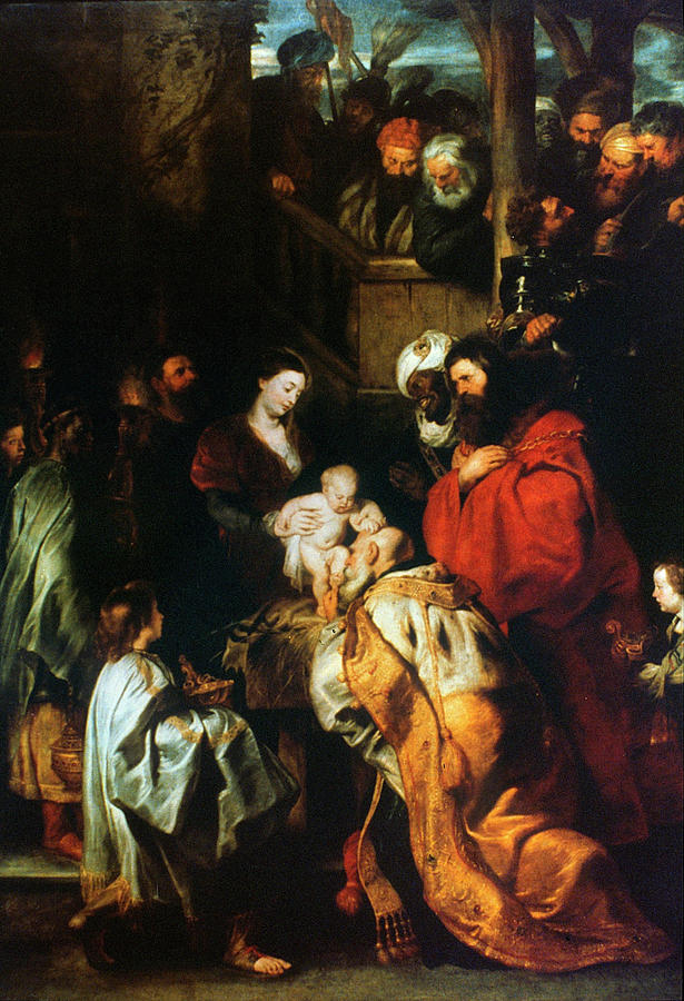 Adoration Of The Magi Painting by Granger