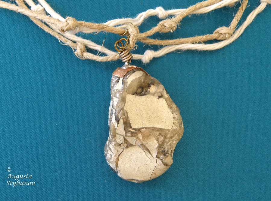 Pebble Jewelry - Aphrodite Urania Necklace #18 by Augusta Stylianou