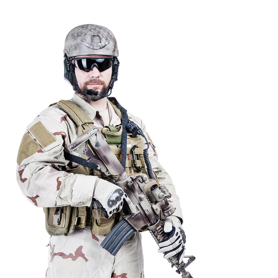 Bearded Special Warfare Operator #16 Photograph by Oleg Zabielin