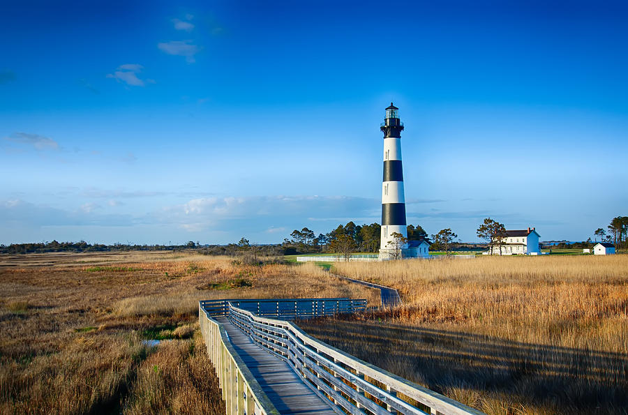 Bodie Island Lighthouse OBX Cape Hatteras North Carolina #16 Photograph by Alex Grichenko