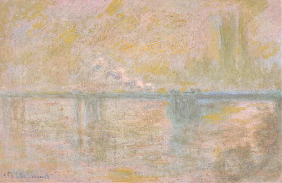 Charing Cross Bridge #16 Painting by Claude Monet