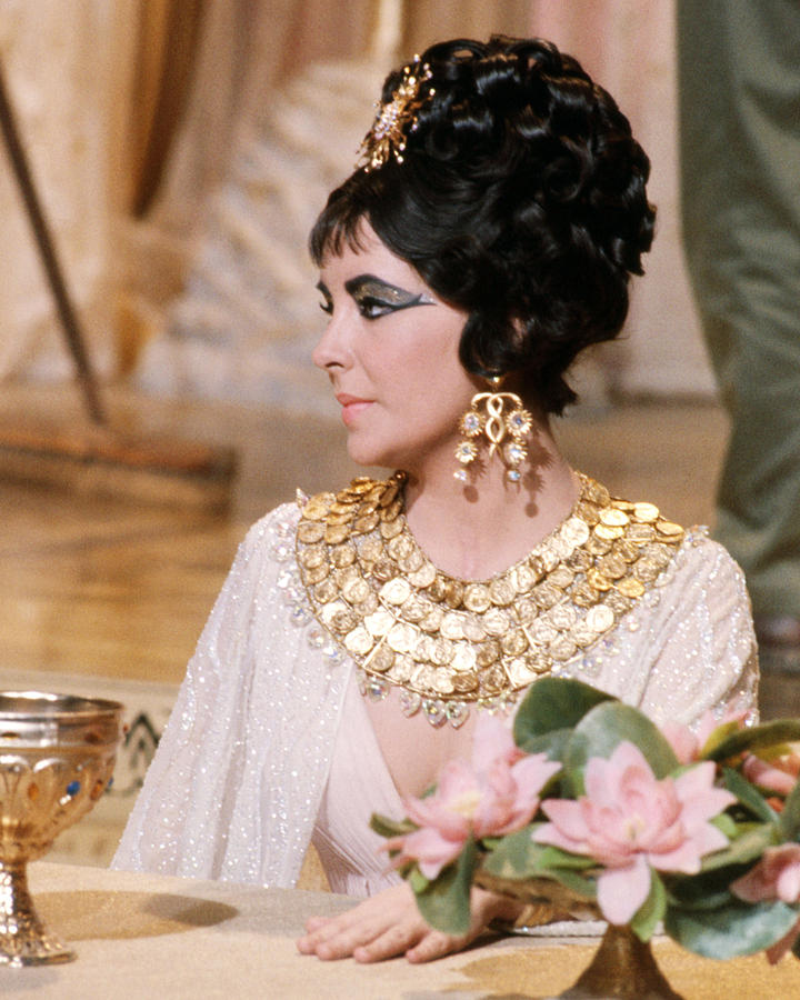 Elizabeth Taylor in Cleopatra  #16 Photograph by Silver Screen
