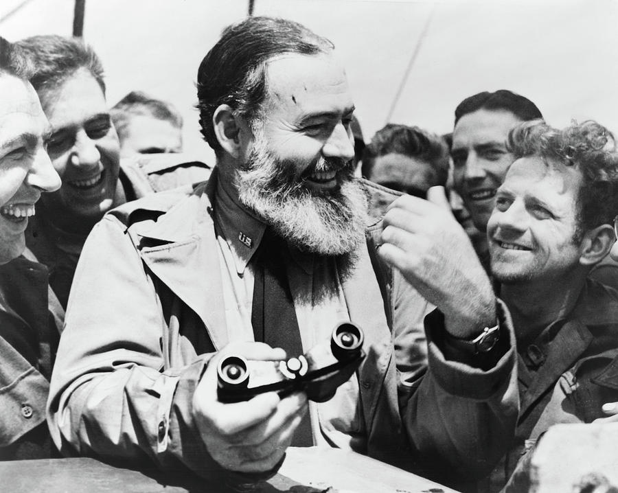 Ernest Hemingway (1899-1961) #16 Photograph by Granger