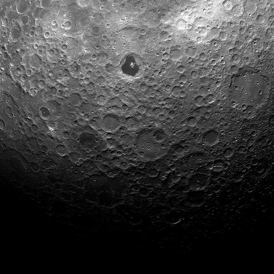 Black And White Photograph - Far Side Of The Moon #16 by Detlev Van Ravenswaay