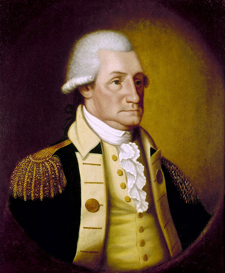 George Washington #3 Painting by Edward Savage