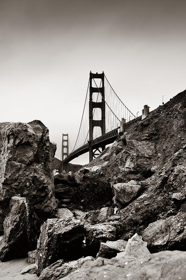 Golden Gate Bridge #16 Photograph by Songquan Deng