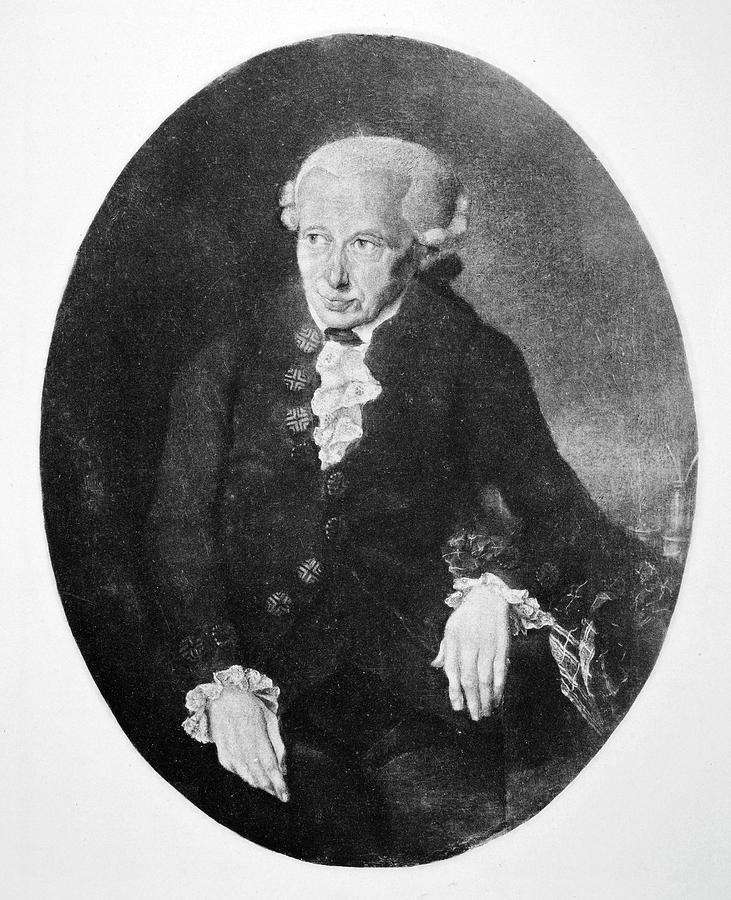 Immanuel Kant (17241804) Painting by Granger