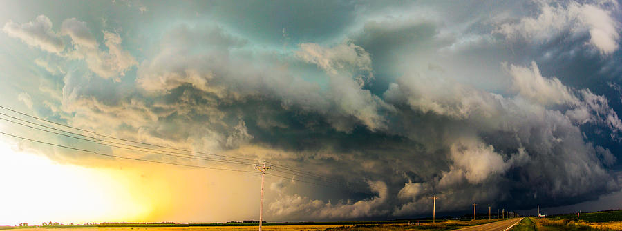Industrial Light and Nebraska Thunderstorm Magic #8 Photograph by NebraskaSC
