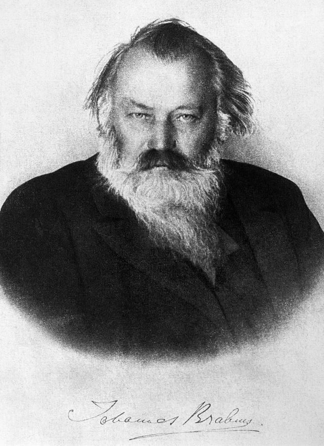 Johannes Brahms #3 Photograph by Granger
