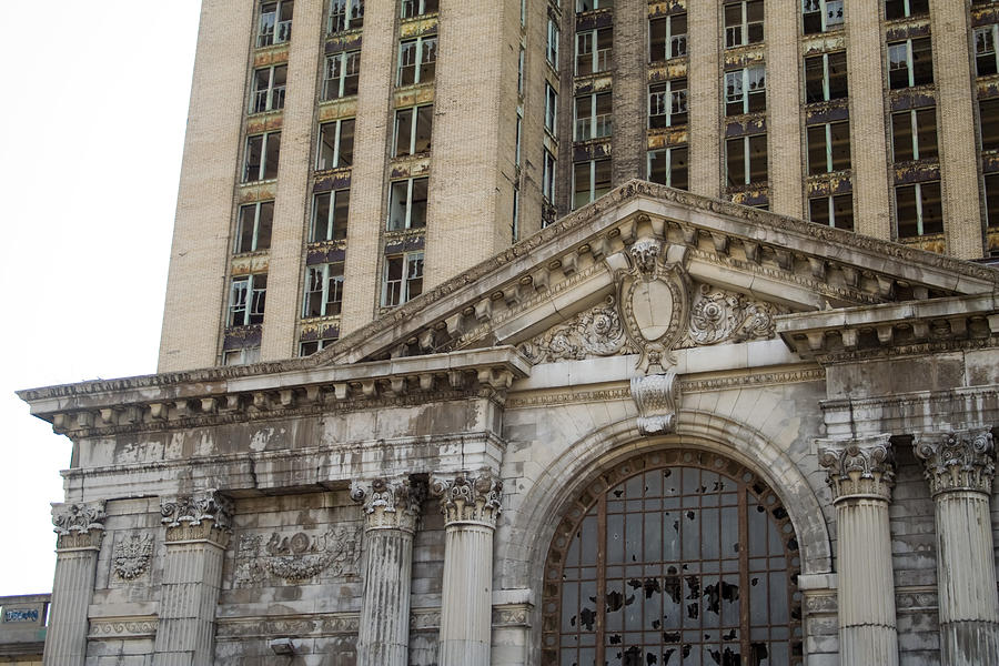 Detroit Photograph - Michigan Central Station #16 by Gary Marx