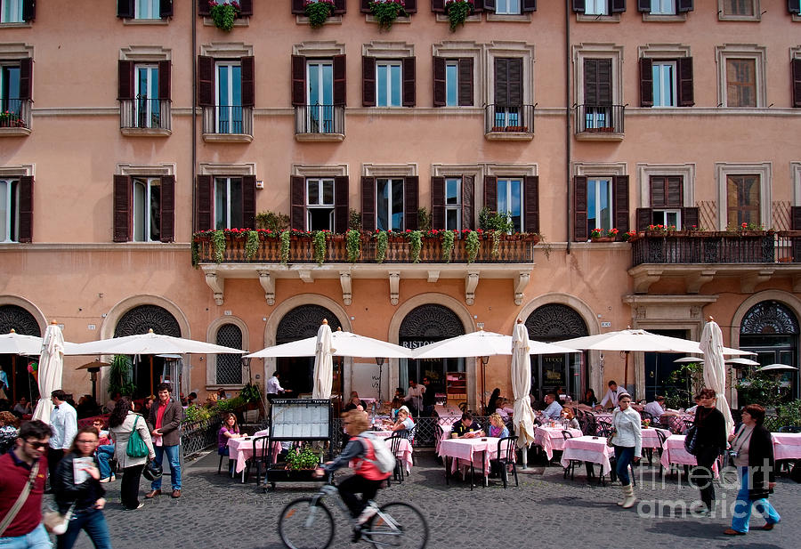 Piazza Navona in Rome #6 Photograph by George Atsametakis