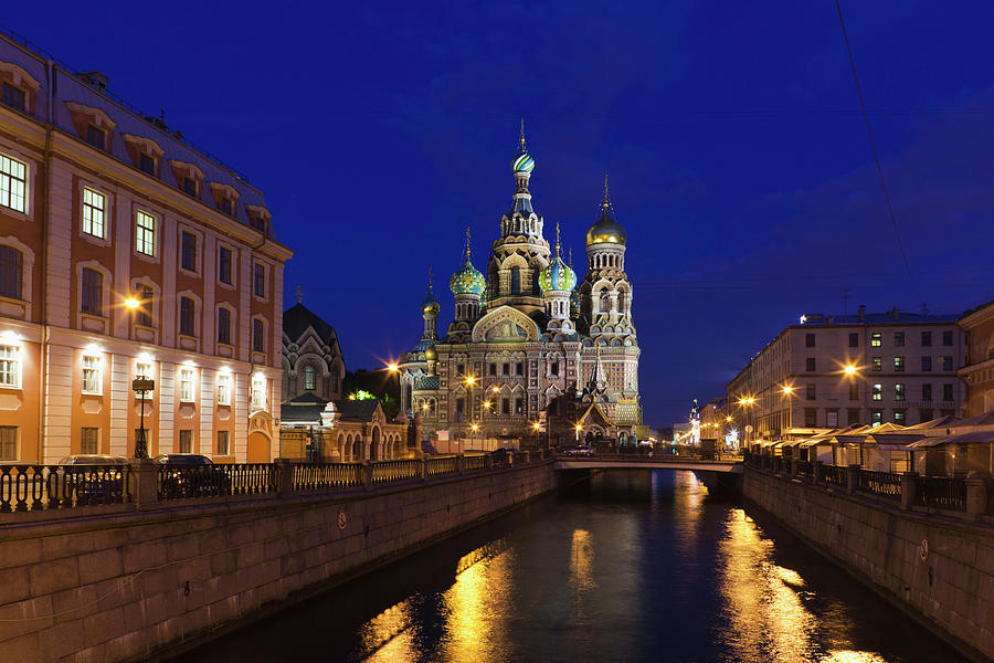 Russia, Saint Petersburg, Center Photograph by Walter Bibikow | Fine ...