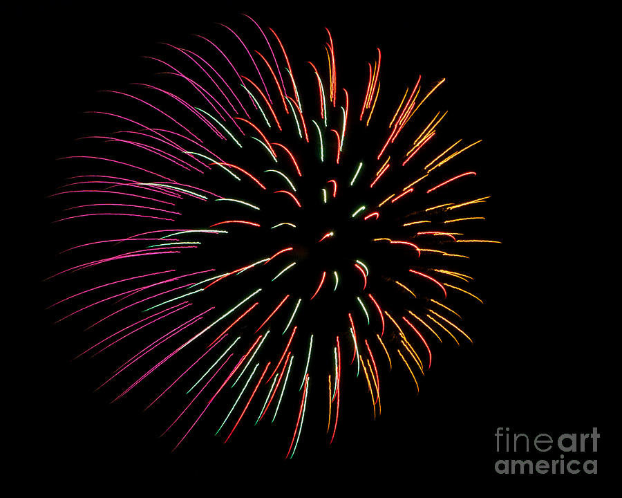 RVR Fireworks 2013 #16 Photograph by Mark Dodd